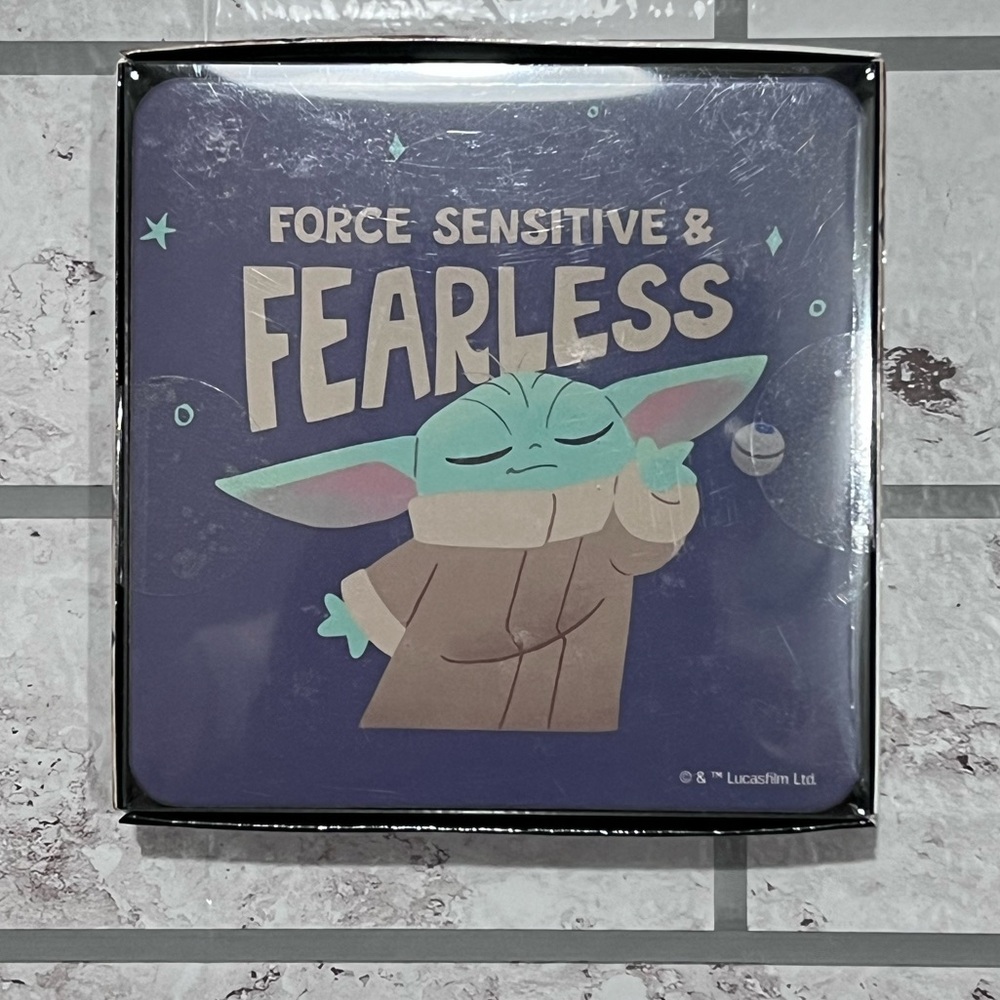 STAR WARS MANDALORIAN BABY YODA SQUARE COASTERS